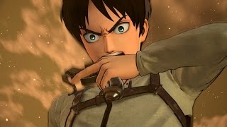 Attack on Titan (PS4): エレン・イェーガー (変身) ゲームプレイ (進撃の巨人) (1080p)