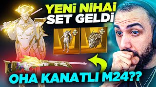 OYUNUN EN İYİ NİHAİ SETİ GELDİ!! 😮DÜNYA'DA İLK KANATLI M24 YOK ARTIK!! | PUBG MOBILE