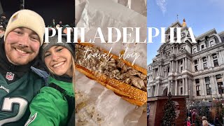 Philadelphia, PA || travel vlog || food + eagles game