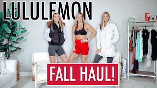 LULULEMON FALL HAUL! | Belt Bags, Tanks, Jackets, Pants, etc.