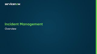 Incident Management | Overview