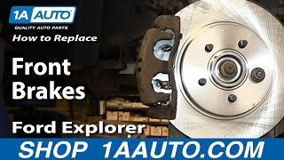 How to Replace Front Brakes 02-05 Mercury Mountaineer