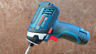 Bosch GDR 12V-105 cordless impact driver | work demo