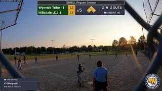 Hillsdale U13-1 vs. Wyevale Tribe - 1 (2022.07.18)