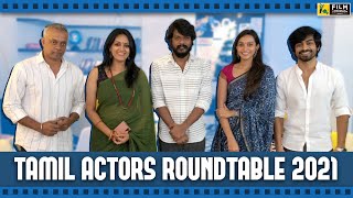 Tamil Actors Roundtable 2021 | Subtitled | GVM | Manikandan | Devadarshini | Arjun Das | Sanchana