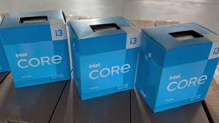 In our warehouse: Intel Core i3-13100 3.4GHz 4-Cores Box Processor