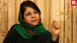 SHOCKING! CM Mehbooba Mufti Equates India's Action To Pakistan