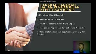 Presentasi Pengambilan Keputusan Bisnis