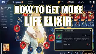 Mir4 : HOW TO GET MORE LIFE ELIXIR