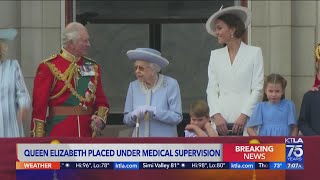 Queen Elizabeth II ‘under medical supervision,’ palace says