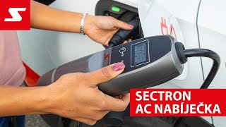 SECTRON AC přenosná Nabíječka. Kompaktní wallbox pro nabíjení elektromobilu.