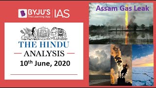 'The Hindu' Analysis for 10th June, 2020. (Current Affairs for UPSC/IAS)