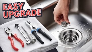 Watch Me Convert a Broken Disposal to a Normal Drain FAST!