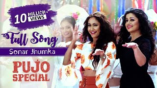Sonar Jhumka  Full Song  Akassh  Priyanka Bharali  Pujo Special Song