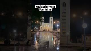 Medjugorje in Winter Rain #medjugorje #ourladyofmedjugorje #vlog #catholic