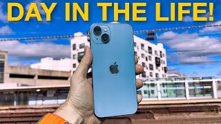iPhone 14 Plus - REAL DAY Review (Camera, Display, Battery Test & More!)