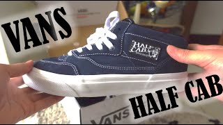 【開箱】我的第一雙Vans Half Cab 滑板鞋