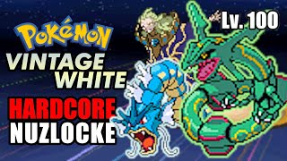 How I beat the Hardest Gen 5 Nuzlocke! - Vintage White Rom Hack!