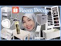 HUGE SHOPEE ROOM DECOR HAUL PART 1 | Fluffy carpet, Full length mirror, Organizer, Anime, Cloth rack