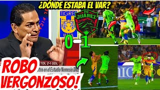 🔥🤬¡ROBO DESCARADO CONTRA TIGRES UANL! ¡INTENTARON ESCONDERLO! ¡ARBITRAJE VERGONZOSO! TIGRES UANL HOY