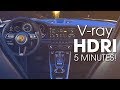 How to use HDRI in Vray 3ds max