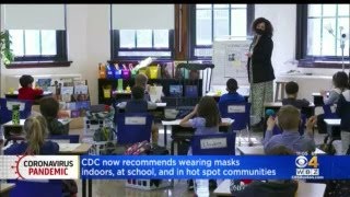 CDC Recommends Masks In K-12 Schools, High Risk Areas