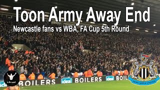 Loudest English fans of recent time’s - Newcastle away atmosphere at WBA, (with subtitles)