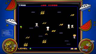 Food Fight (Arcade) Instant Replay