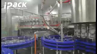 24000bph Glass Bottle Carbonated Drink Filling Machine