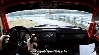 lepoldsportvideo.hu:Kiss-Haraszti Lada 2105 Szilveszter Rally 2014.SS7.