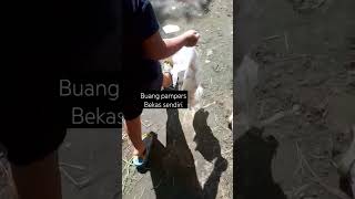 masyaallah pinternya dipake sendiri, dibuang sendiri #viral #videoshort #indonesia #sorotan