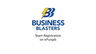 Team Registration on ePunjab