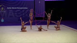 Republic of Korea (KOR) - 2023 Rhythmic Junior Worlds Qualifications 5RO Group