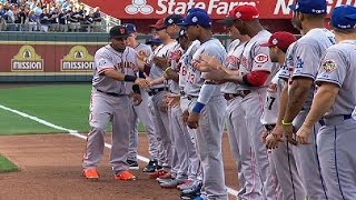 2012 ASG: National League starters are introduced