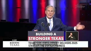 Governor Greg Abbott – 2025 State of the State Address