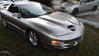 2001 Pontiac Firebird Trans Am WS6 Automatic Tampa Florida