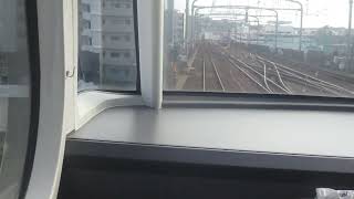 迷鉄パノラマスーパー快速特急豊橋行 前面展望 鳴海駅通過