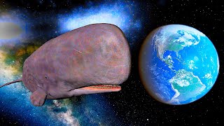 Baleias gigantes pelo espaço! Universe Sandbox 2