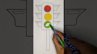 how to draw traffic lights #traffic #lights