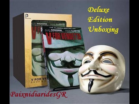 V For Vendetta Deluxe Edition Unboxing - YouTube