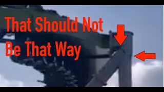 Support beam cracked Fury 325 Carowinds When Will It Reopen?