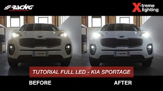 [ITA] Kia Sportage (QL) model year 2017 Conversione Led - Simoni Racing