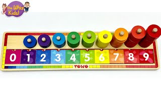 Numbers Counting and Colors Learning Activity - Educational Videos for Preschool Toddlers and Kids