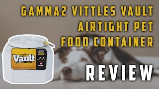 ✅ Gamma2 Vittles Vault Outback Airtight Pet Food Container Review 2021