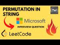 Permutation in String | Leetcode - 567 | Python