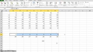 Solving Travelling Salesman Problem(TSP) using Excel Solver