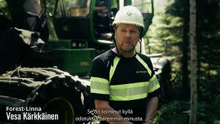 Lube-En® - Kulutusta pienemmälle ja säästöä käytännön työssä | Asiakaskokemus | Forest-Linna Oy