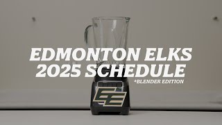 Edmonton Elks 2025 CFL Schedule Reveal