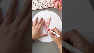 Paper Cut Flower Design 💮🥰 | #shorts #diy #craftideas #diy #art #flowers