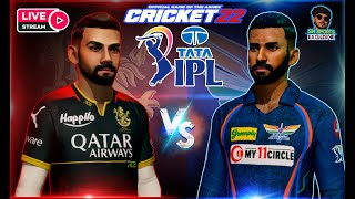 📡Live RCB vs LSG Tata IPL 2023 - Cricket22Live - SubhasishHere